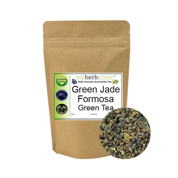 MY HERB CLINIC ® GREEN JADE FORMOSA GREEN TEA - HIGH ALTITUDE TAIWAN